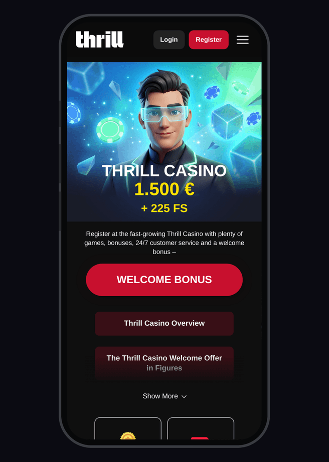 ¿Cómo descargar e instalar Thrill Casino?